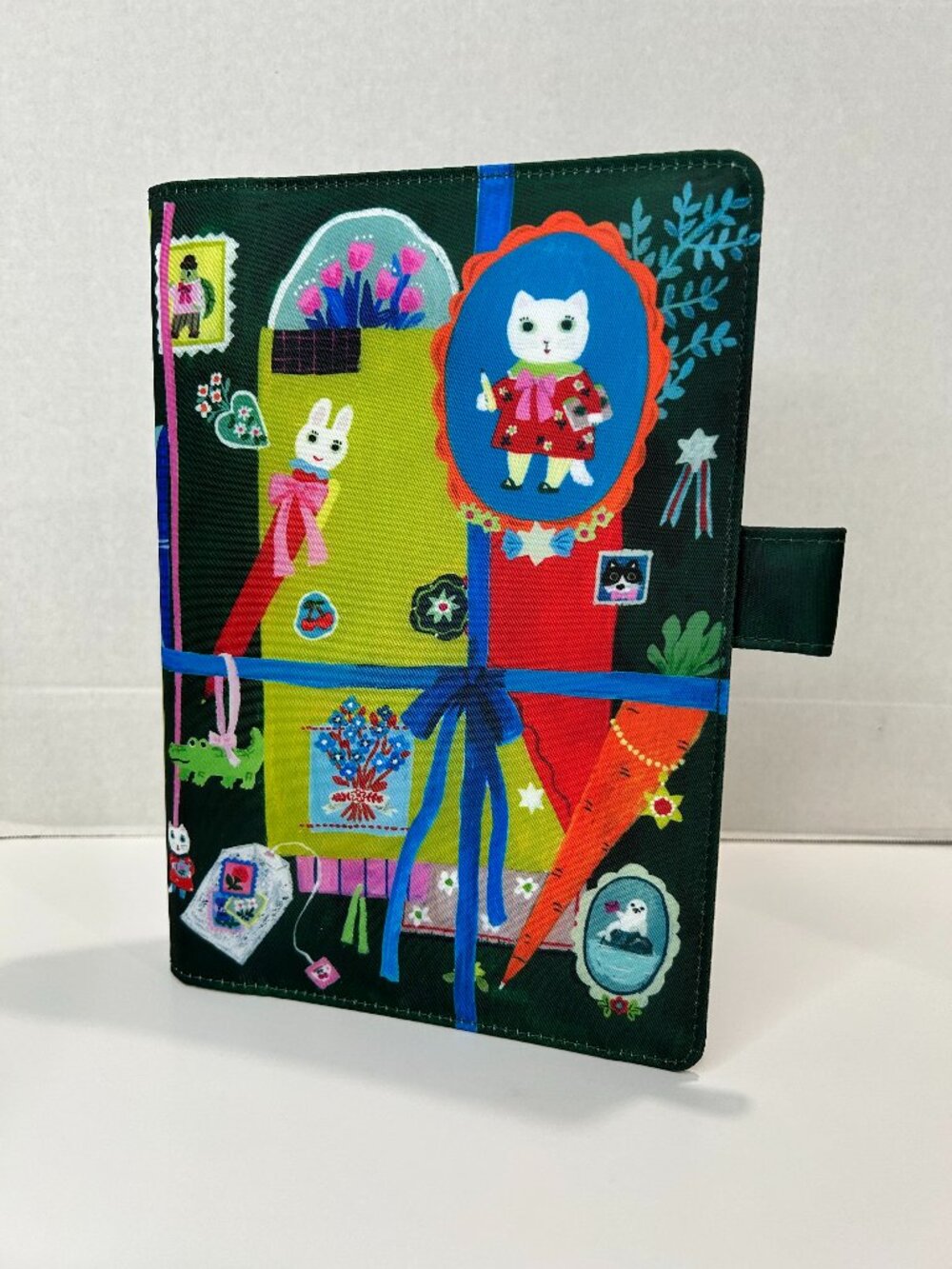 Hobonichi Techo 2025 Cover Only A5 Yumi Kitagishi & A5 Clear Cover On Cover